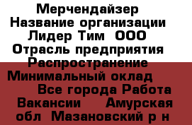 Мерчендайзер › Название организации ­ Лидер Тим, ООО › Отрасль предприятия ­ Распространение › Минимальный оклад ­ 20 000 - Все города Работа » Вакансии   . Амурская обл.,Мазановский р-н